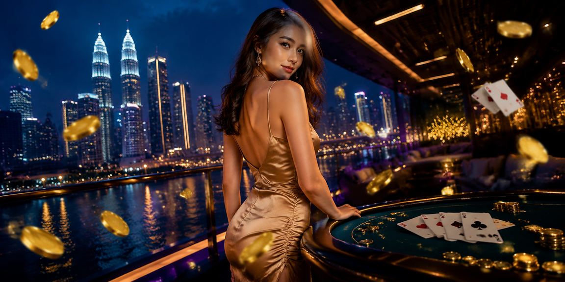 Permainan Teen Patti gaya Malaysia di Kuala Lumpur dengan pemain tempatan